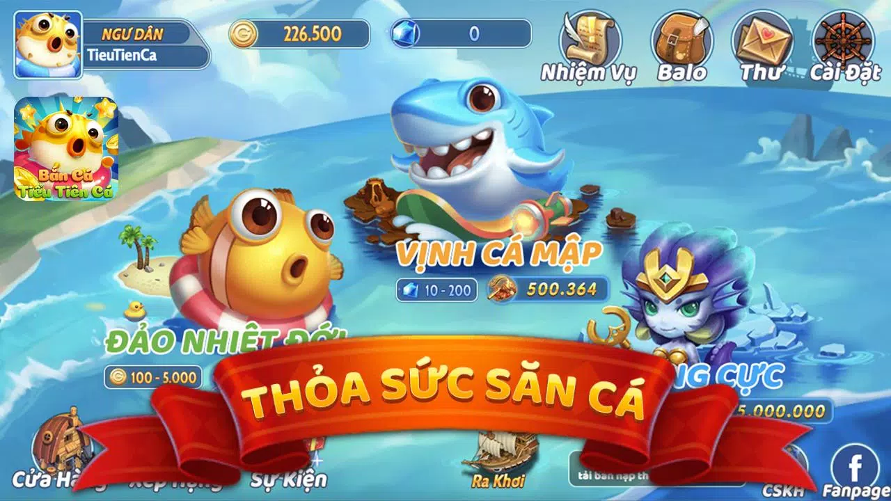 Cổng game Bắn cá Tiểu tiên cá đổi thưởng online cực chất